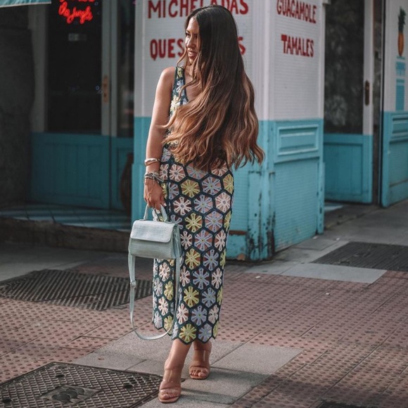 NWT Zara 2 Piece Floral Crochet Knit Top And Skirt - Picture 16 of 16